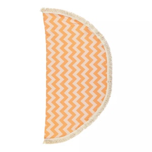 L'Anse, L'Anse - Badetuch Zig Zag, One Size, Orange