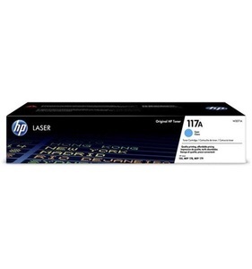 Hp, HP Toner 117A cyan Toner-Modul, Hewlett Packard Toner, blau, No. 117A, W2071A, (700 Seiten)