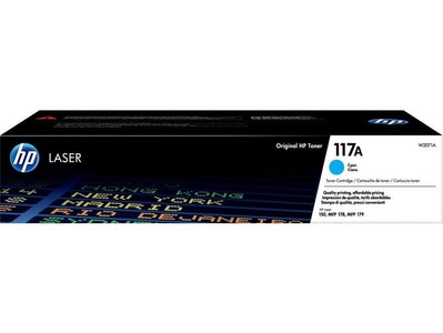 Hp, HP Toner 117A cyan Toner-Modul, Hewlett Packard Toner, blau, No. 117A, W2071A, (700 Seiten)