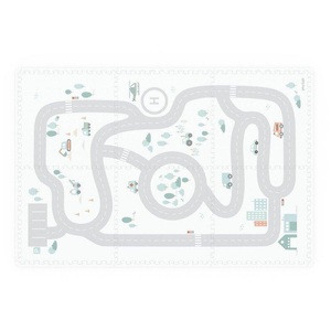 PlayGo, Spielmatte Road Eevaa Unisex Weiss 180cm, Play&Go - Spielmatte Road EEVAA, 180cm, Weiss