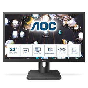 AOC, 22E1D, LED-Monitor, 