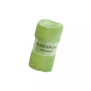 Flair, Coral Fleecedecke Coral Fleecedecke, Flair - Coral Fleecedecke, 200x240 cm, Limone