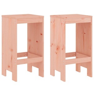 vidaXL, vidaXL Barhocker 2 Stk. 40x36x75 cm Massivholz Douglasie, vidaXL Barhocker 2 Stk. 40x36x75 cm Massivholz Douglasie