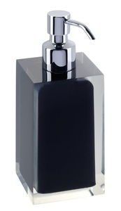 Diaqua, DiAqua Seifenspender Rainbow schwarz, Diaqua - Seifenspender Rainbow, One Size, Schwarz