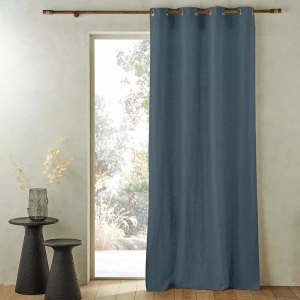 AM.PM, Vorhang Private Unisex Blau 140x220cm, AM.PM - Vorhang Private, 140x220cm, Blau