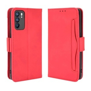 Cover-Discount, OPPO Reno6 - Etui mit vielen Kartenfächer