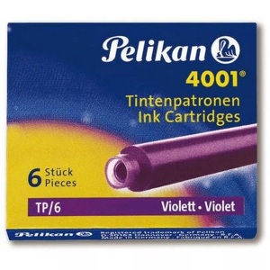 Pelikan, Pelikan Tintenpatrone 4001 Violett, 6, PELIKAN Tinte 4001 TP/6 301697 violett 6 Stück