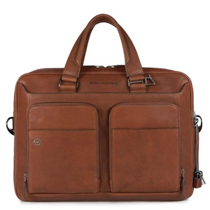 Piquadro, Piquadro Black Square - 15 Zoll Kurzgriff-Tasche in Braun, Piquadro - Black Square 15 Zoll Kurzgriff-Tasche, für Damen, Braun, One Size