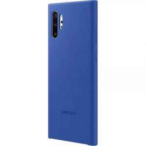 Samsung, Samsung Silicone Cover blue Hülle, Samsung - Hülle EF-PN975TL Note 10 Plus, Blau