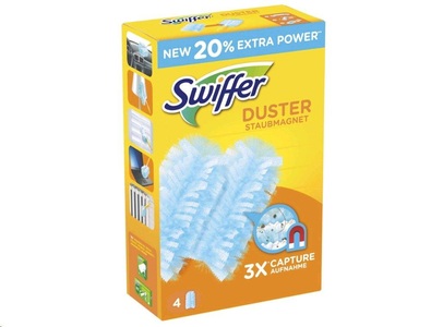 Swiffer, Swiffer Staubmagnet 4 St?ck, Swiffer Staubmagnet Nachfüllpackung 4 Stück