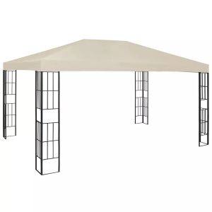 vidaXL, vidaXL Pavillon 3×4 m Creme, vidaXL Pavillon 3×4 m Creme