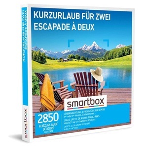 SMARTBOX, Geschenkbox - Kurzurlaub Für Zwei - 1 Übernachtung Mit Frühstück Für 2 Personen Unisex, Kurzurlaub für zwei