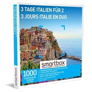 SMARTBOX, 3 Tage Italien Für 2 - Geschenkbox Unisex, 3 Tage Italien Für 2 - Geschenkbox Unisex