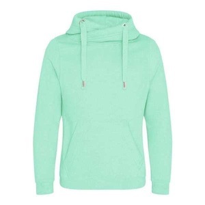 Awdis, Cross Neck Kapuzenpullover Unisex Mint S, AWDis - Cross Neck Kapuzenpullover, für Herren, Mint, Größe S