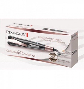 Remington, Remington S6606 Curl & Straigh Confidence - Glätteisen (Antrazit/Rosé), Remington S6606 Curl & Straight Confidence Haarglätter