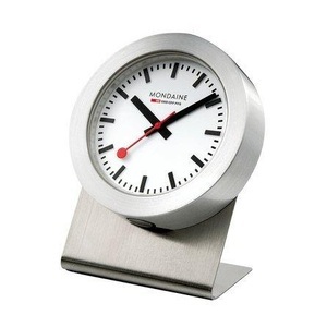 Mondaine, Mondaine Clocks Uhren Unisex, MONDAINE Tischuhr »Ø 5 cm«