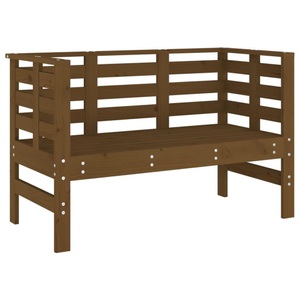 vidaXL, vidaXL Gartenbank Honigbraun 111,5x53x71 cm Massivholz Kiefer