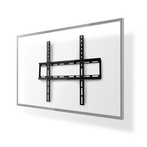 Nedis, Feste TV-Wandhalterung | 23-55 " | Maximales Gewicht des Bildschirms: 35 kg | Minimaler Wandabstand: 23 mm | Stahl | Schwarz