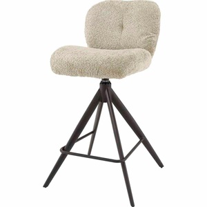 mutoni, Barstuhl Comfort drehbar Bouclé sand Barstuhl Comfort drehbar Bouclé sand, 