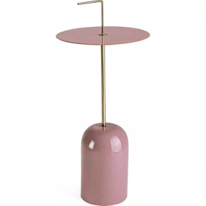 Bizzotto, Bizzotto - Couchtisch Tulasi - Rosa, Beistelltisch Tulasi Antik Rosa 30x67