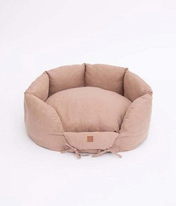 PET & Co., PET & Co. - Hundebett RONNY - beige - Textil - 50/40/28 cm - S, Pet & Co. Tierbett »Ronny Leine Beige«