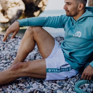 Yeaz, Seabeat Badeshorts Herren Weiss L, YEAZ - SEABEAT Badeshorts, für Herren, Weiss, Größe L