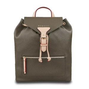 Bugatti, bugatti Cityrucksack »ELLA«, Bugatti - Ella rucksack Olive, One Size, Olivegrün
