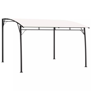 vidaXL, vidaXL Garten-Sonnenschutz 3x3x2,55 m Cremeweiß, vidaXL Garten-Sonnenschutz 3x3x2,55 m Cremeweiß