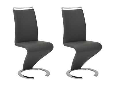 Vente-unique, Stuhl Freischwinger 2erSet Twizy Stuhl Freischwinger 2erSet Twizy, 