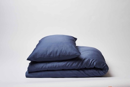 Journey Living, Journey Living - Duvetbezug Braga Ocean Blue, 160 x 210 cm, Journey Living Duvetbezug Braga
