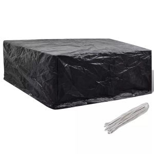 vidaXL, vidaXL Gartenmöbel-Abdeckung 10 Ösen 260x260x90 cm, vidaXL Gartenmöbel-Abdeckung 10 Ösen 260x260x90 cm