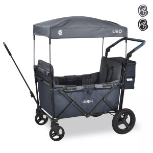 FableKids, Bollerwagen Leo X2plus Mit Dach Faltbarer Transportwagen Unisex ONE SIZE, FableKids - Bollerwagen LEO X2Plus mit Dach faltbarer Transportwagen, One Size