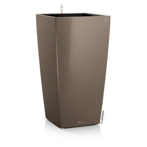 Lechuza, Lechuza - 2er-Set Blumenkästen mit Integriertem Bewässerungssystem Cubico Premium 30 - Taupe, 