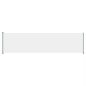 vidaXL, vidaXL Seitenmarkise Ausziehbar 160x600 cm Creme, vidaXL Seitenmarkise Ausziehbar 160x600 cm Creme