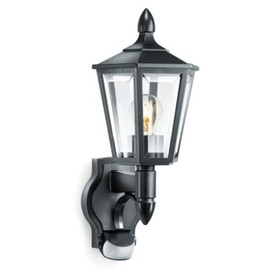 Steinel, STEINEL L15 Sensor-Außenwandleuchte schwarz, Steinel Sensorlampe L 15 S Aussenwandlampe