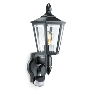 Steinel, STEINEL L15 Sensor-Außenwandleuchte schwarz, Steinel Sensorlampe L 15 S Aussenwandlampe