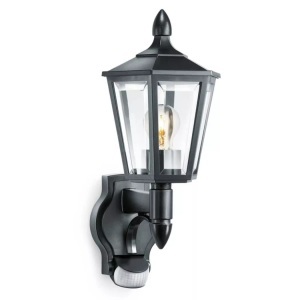 Steinel, STEINEL L15 Sensor-Außenwandleuchte schwarz, Steinel Sensorlampe L 15 S Aussenwandlampe