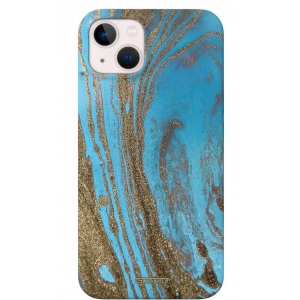 Guscio Store, iPhone 13 - CA53 Cover Marble Atollo, Guscio Store - iPhone 13 Ca53 Cover, Blau