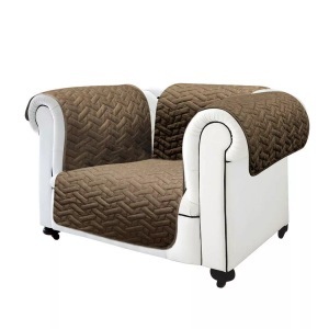 Starlyf, Starlyf Sofa Cover Sessel-/ Sofabezug braun-beige, Sessel-Überzug «Starlyf» braun/beige, B 170 cm