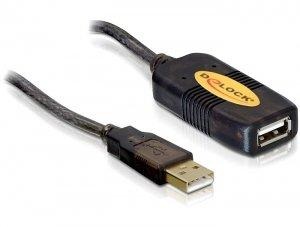 Delock, DeLock USB 2.0 - Verlängerungskabel 10m, Delock USB 2.0-Verlängerungskabel USB A - USB A 10 m