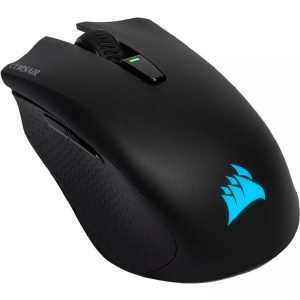 Corsair, Corsair Harpoon RGB Wireless - Kabellose Gaming-Maus (Schwarz), CORSAIR Harpoon RGB Wireless - Kabellose Gaming-Maus, Kabellose, Kabelgebunden, 10000 dpi, Schwarz
