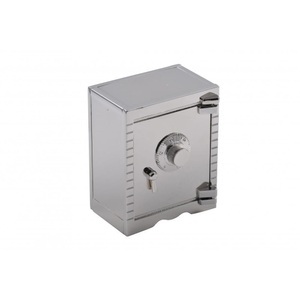 Aulica, Tresor-spardose Unisex Silber 18X10X15CM, 