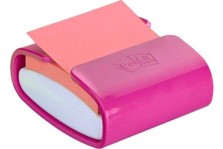 POST-IT, POST-IT PRO Dispenser 76x76mm PROC1SSC Dispenser, pink, 3M Post-it PRO Dispenser, 76mm x 76mm, Dispenser, pink, PRO-C-1SSC