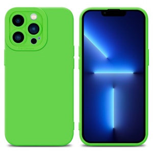Cadorabo, Hülle für Apple iPhone 12 PRO MAX TPU Silikon, Cadorabo - Hülle für Apple iPhone 12 PRO MAX TPU Silikon, Grün