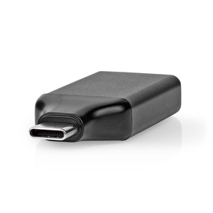 Nedis, USB-C?-Adapter | USB 3.2 Gen 1 | USB-C?-Stecker | HDMI?-Ausgang | 4K@60Hz | Rund | Vernickelt | Schwarz / Grau | Kasten, Nedis - USB-C?-Adapter | USB 3.2 Gen 1 USB-C?-Stecker HDMI?-Ausgang 4K@60Hz Rund Vernickelt Schwarz / Grau Kasten, One Size