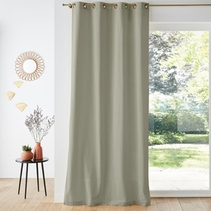 LA REDOUTE INTERIEURS, Vorhang Velvet Unisex Grün 135x350CM, 