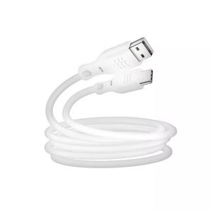 Just green, USB / USB-C Kabel 2m, Apple - USB / USB-C Kabel 2m Just Green Weiß, Weiss, One Size
