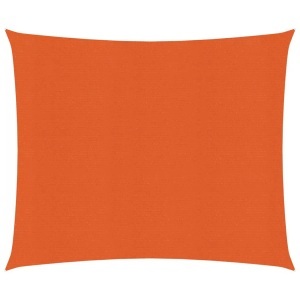 vidaXL, vidaXL Sonnensegel 160 g/m² Orange 2,5x3 m HDPE, vidaXL Sonnensegel 160 g/m² Orange 2,5x3 m HDPE