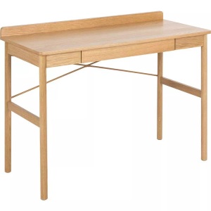 undefined, Schreibtisch PAUL 50x110x80cm eiche, mutoni - Schreibtisch Phoebe natur 110x50, One Size, Braun