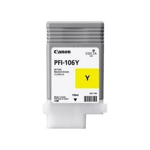 Canon, Original Tintenpatrone gelb Canon PFI-106Y, Canon Tintenpatrone, gelb, PFI-105Y, 3003B005, (130ml)
